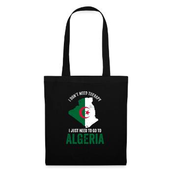 Algeria Flag Football Team Fan Gift - Tote Bag - black - Front