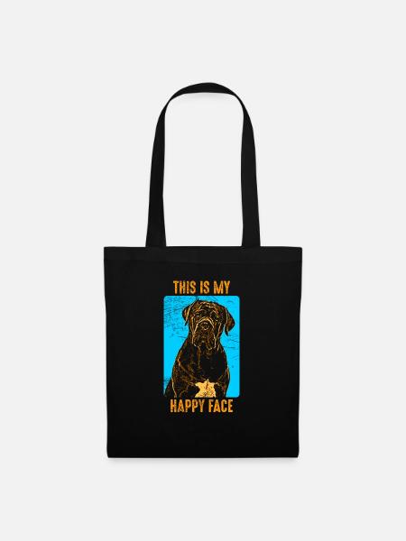Cane Corso Hund Hundliebhaber - Stoffbeutel - Schwarz