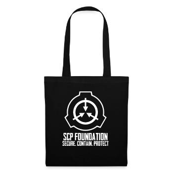 SCP Foundation - Stoffbeutel - Schwarz - Vorne