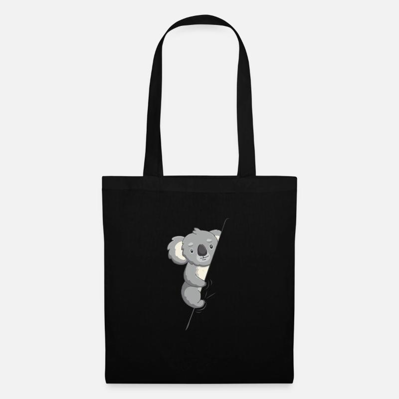 Koala Bear Australia Marsupial Koala - Stoffbeutel - Schwarz