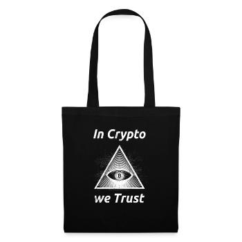 Bitcoin - Sac en tissu - noir - Devant