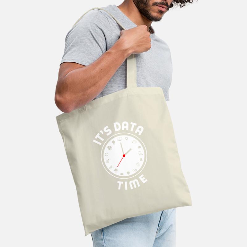 Data Engineering Data Analytics It's Data Time Tote Bag