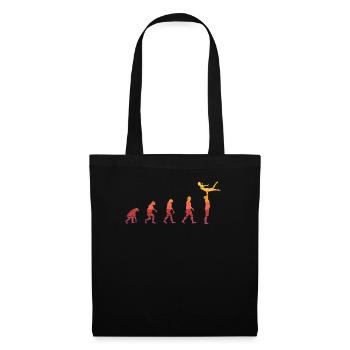 Acrobatics Gymnastic Evolution of Acrobatics - Tote Bag - black - Front