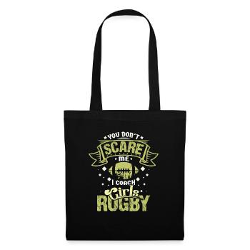 Rugby coach - Sac en tissu - noir - Devant