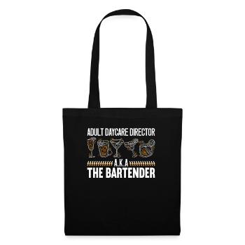 Adult Daycare Director AKA Bartender Mixologist - Tote Bag - black - Front