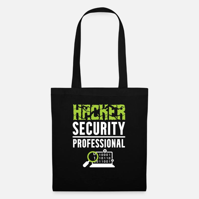 Hacker Security Professional - Stoffbeutel - Schwarz