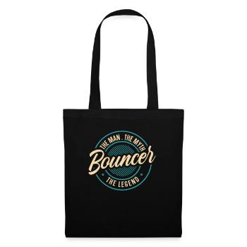 Bouncer The Man The Myth The Legend Security Guard - Tote Bag - black - Front