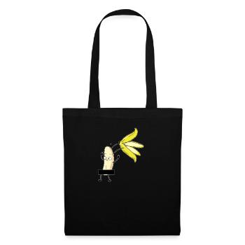 Striptease Banana I Naturist Censorship Bar for Strippers - Tote Bag - black - Front
