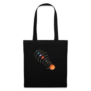Solar System Planet Sun Physics Astronaut - Tote Bag - black - Front