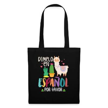 Novelty En Español Por Favor Spanish Loners - Tote Bag - black - Front