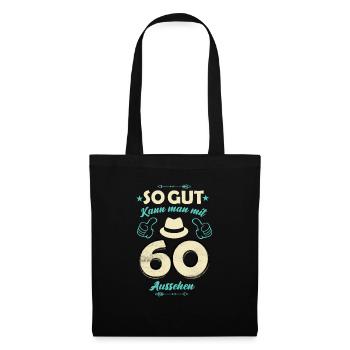 On peut avoir l’air si bien à 60 ans - 60 ans - Sac en tissu - noir - Devant