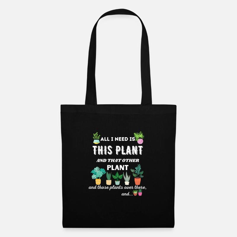 Geschenkidee Hobbygärtner Gärtner Schrebergarten - Stoffbeutel - Schwarz