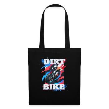 DOWNHILL DIRT BIKE - Sac en tissu - noir - Devant