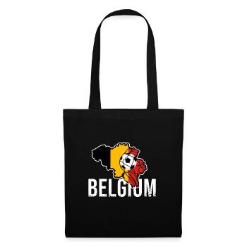 Belgium Football - Tote Bag - black - Front