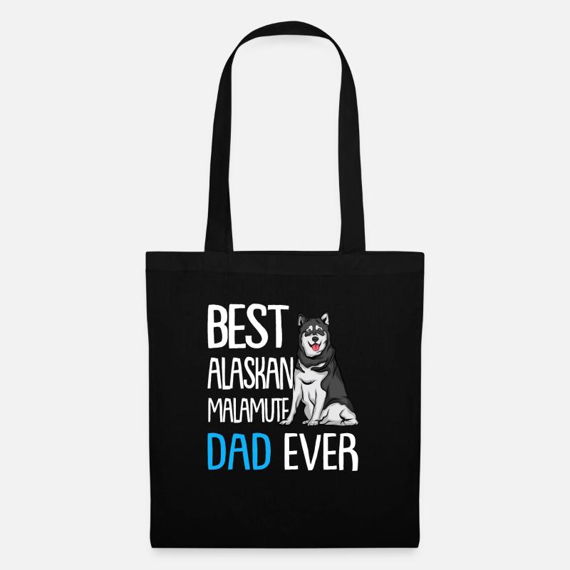 Alaskan Malamute - Tote Bag - black
