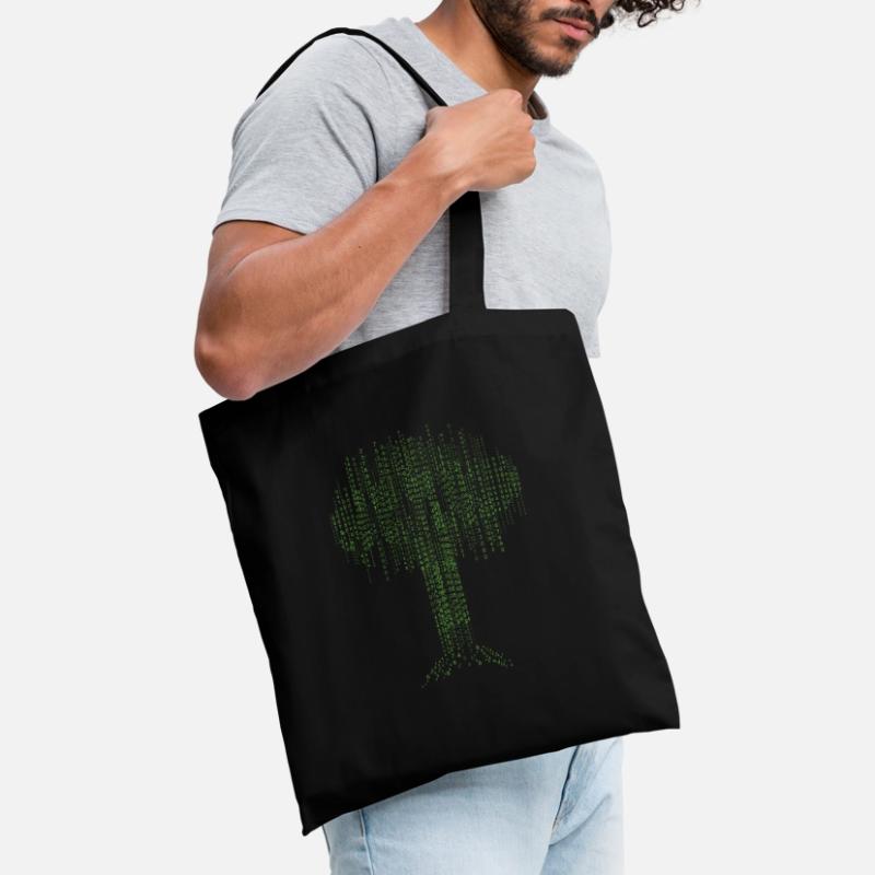 Binary Tree Encoding Computer Programmer Tote Bag