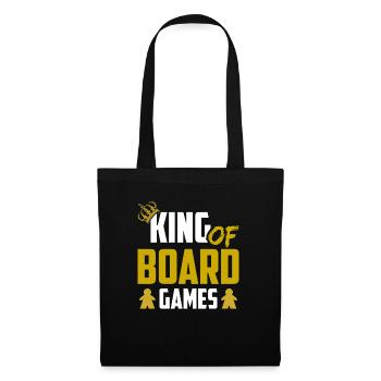 Brettspiel Nerd Geschenke Board Games - Stoffbeutel - Schwarz - Vorne