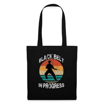 Cool Vintage Karate MMA Retro Shotokan Karate - Tote Bag - black - Front