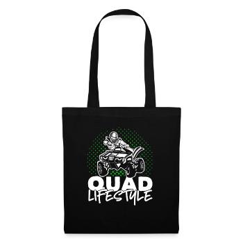 Quad ATV quad conduite tout-terrain quad conduite quad - Sac en tissu - noir - Devant
