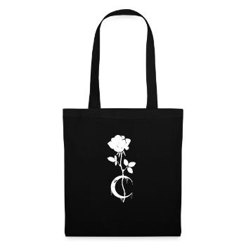 Occult Moon Rose Gothic - Tote Bag - black - Front