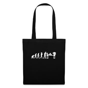 CNC Evolution - Tote Bag - black - Front