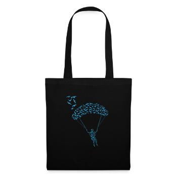 Paraglider Flock Bird Paraglider - Tote Bag - black - Front