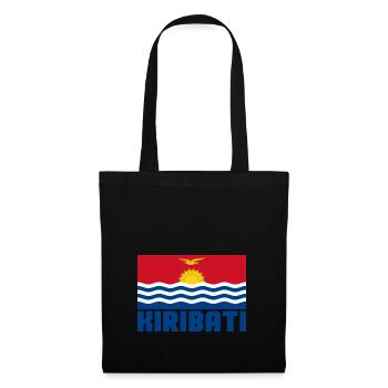 Kiribati - Stoffbeutel - Schwarz - Vorne