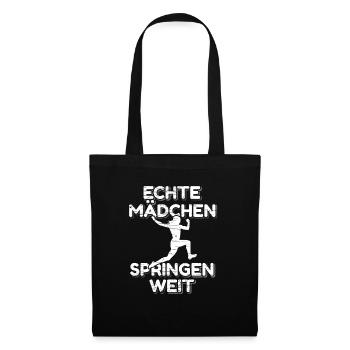 Long jump - Tote Bag - black - Front