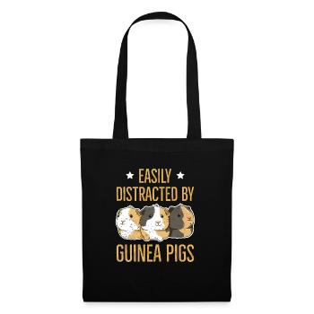 Guinea pig design for a guinea pig - Tote Bag - black - Front