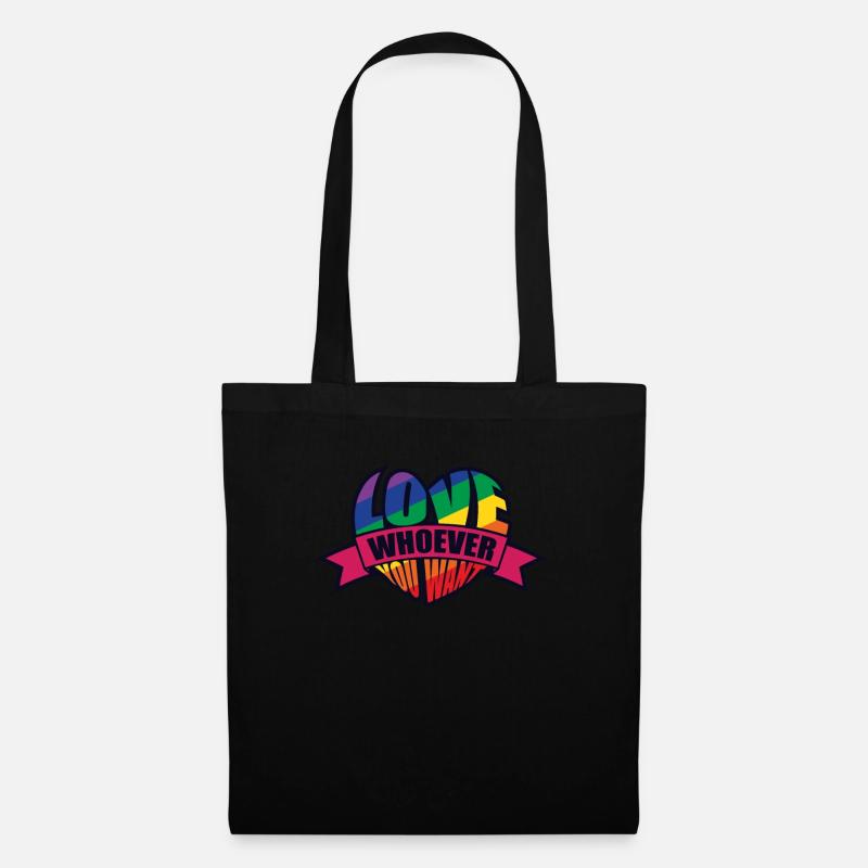 Gay Pride - Stoffbeutel - Schwarz
