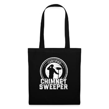 Ramoneur certifié - Sac en tissu - noir - Devant