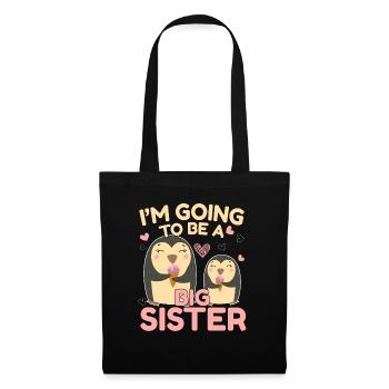 I'm going to be big sister Big Sist - Tote Bag - black - Front