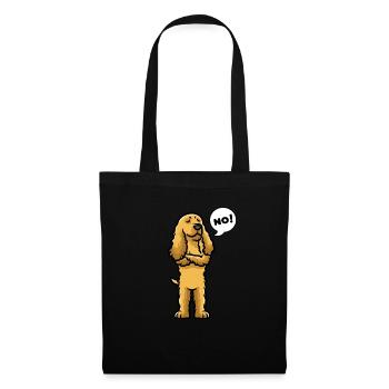Sturer English Cocker Spaniel Dog - Tote Bag - black - Front