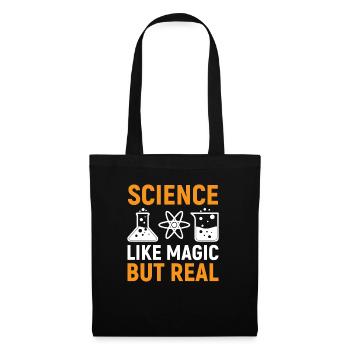 La science comme par magie mais réelle - Sac en tissu - noir - Devant