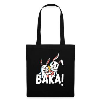 Baka Anime Liebhaber Manga Leser Animation Otaku - Stoffbeutel - Schwarz - Vorne