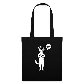 Stubborn Malinois Dog Belgian Shepherd - Tote Bag - black - Front