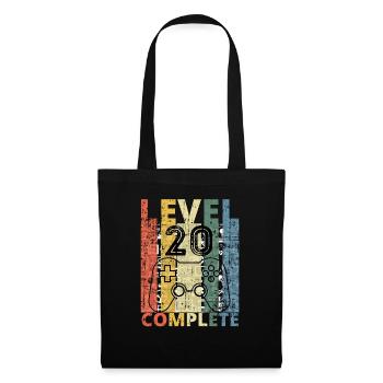 20. Geburtstag 20th birthday Gift - Tote Bag - black - Front