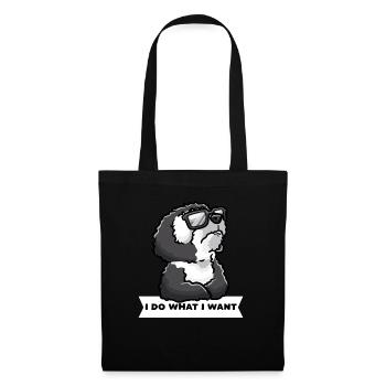 Stubborn Cão De Água Português Dog Portuguese - Tote Bag - black - Front