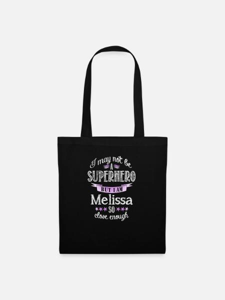 Melissa - Stoffbeutel - Schwarz