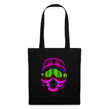 Motocross / Enduro / Freestyle mx / Dirtbike retro - Tote Bag - black - Front