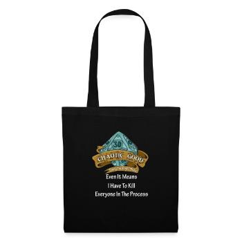 RpG Role Play Pen & Paper - Tote Bag - black - Front