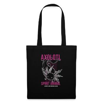 Axolotl is my Spirit Animal Amphibious Gift - Tote Bag - black - Front
