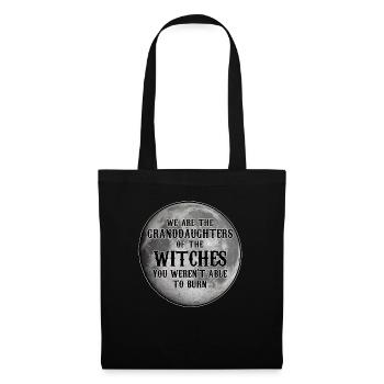 We Are The Granddaughters Of Witches Feminismus - Stoffbeutel - Schwarz - Vorne