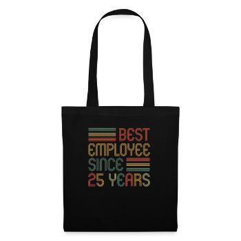 25 years of service 25 years of service - Tote Bag - black - Front