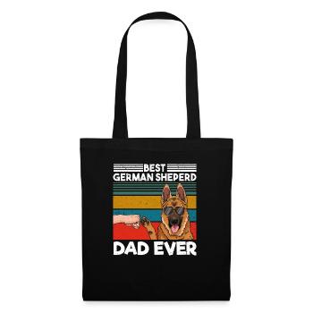 Best German Shepherd Dad Ever Best Dog Dad - Tote Bag - black - Front