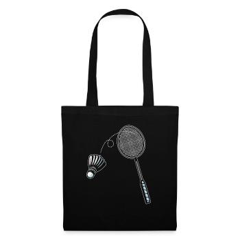Entraîneur de badminton Racquet Sport Smash - Sac en tissu - noir - Devant