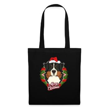 Bernese Mountain Dog Lover I Christmas Bernese - Tote Bag - black - Front