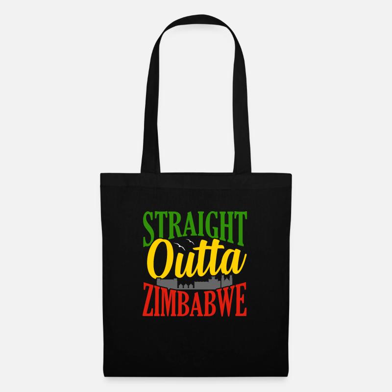 Zimbabwe - Tote Bag - black