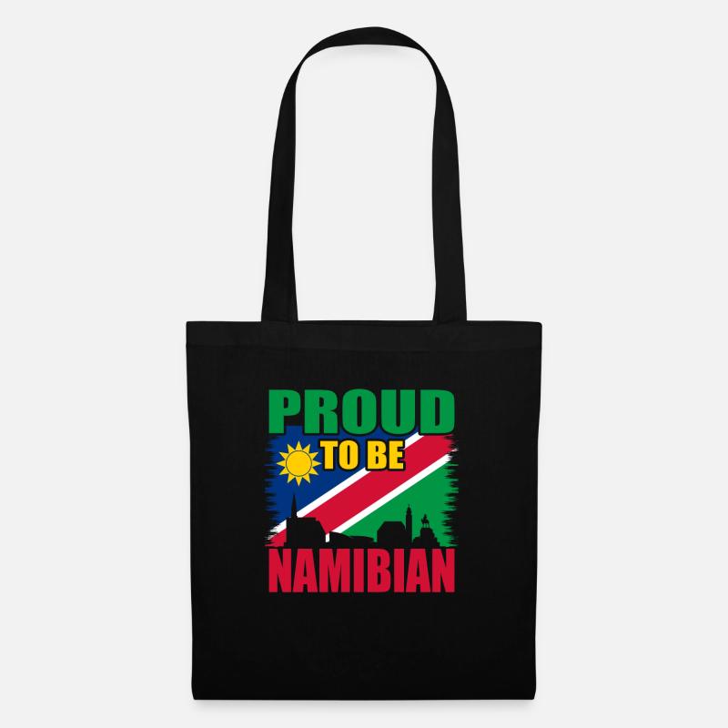 Namibia - Stoffbeutel - Schwarz