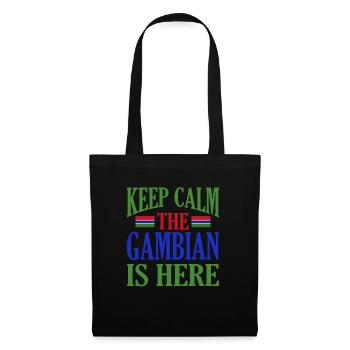 Gambie - Sac en tissu - noir - Devant